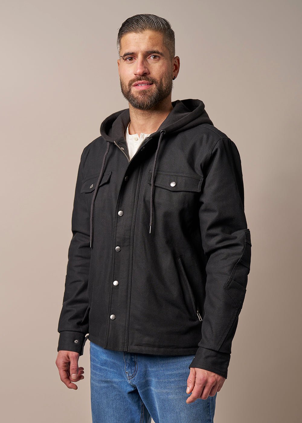 Richmond AAA+ Hooded Motorcycle Jacket -