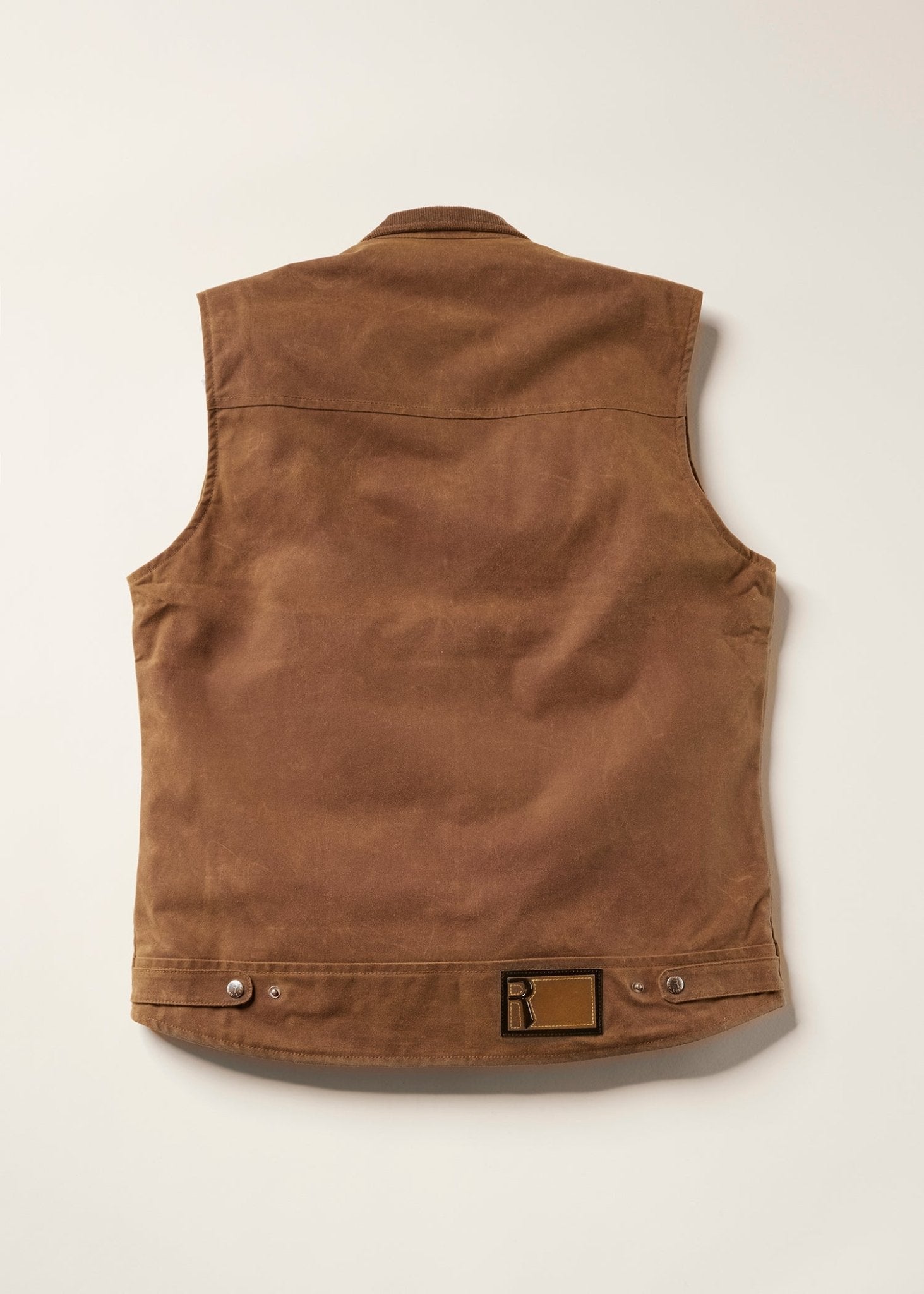 Spadina Waxed Motorcycle Vest -