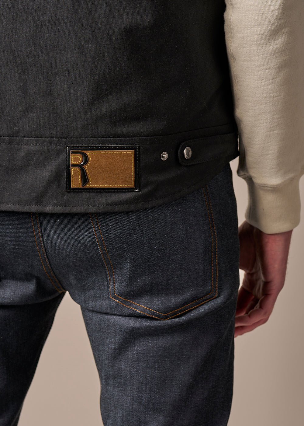 Spadina Waxed Motorcycle Vest -