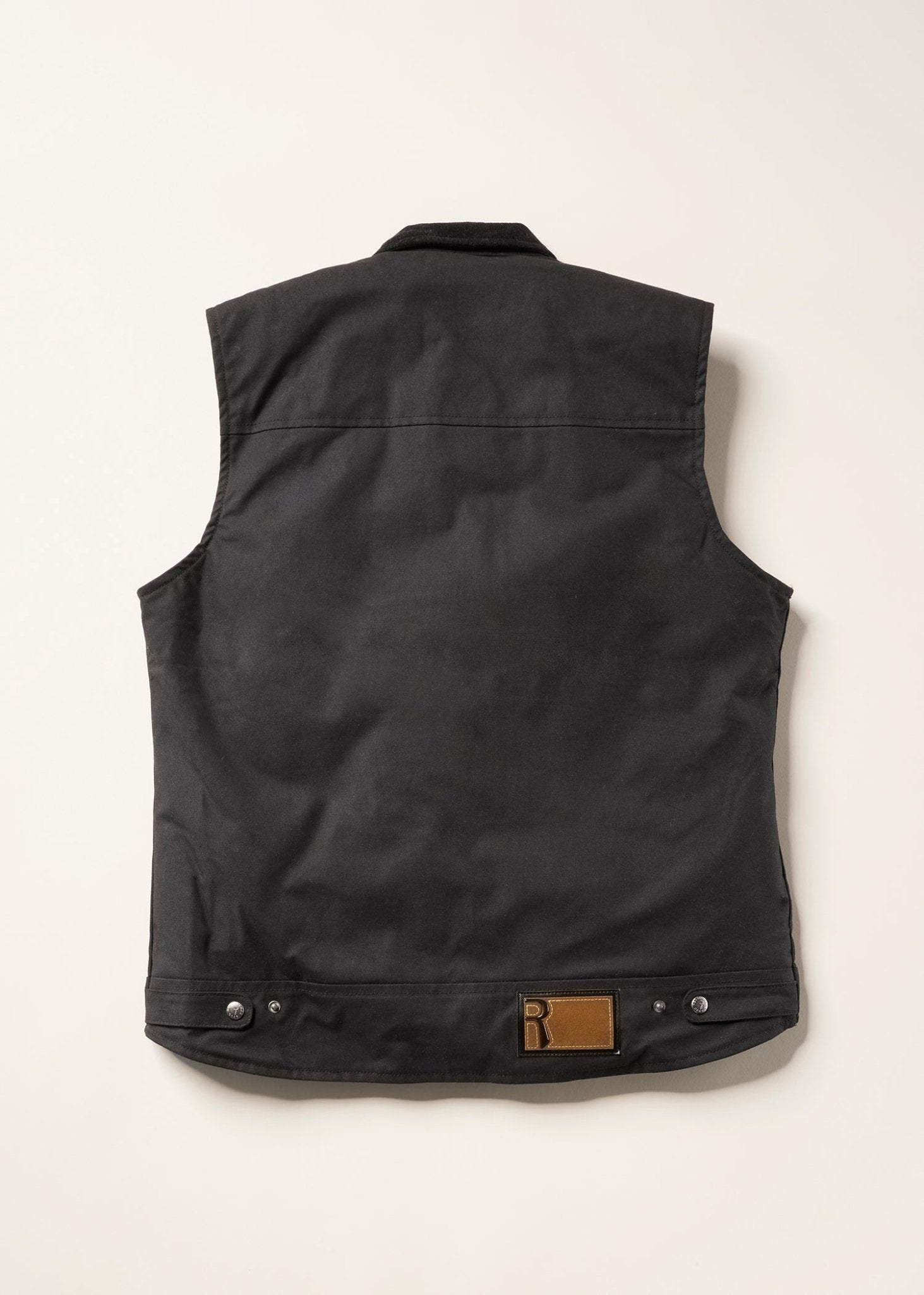 Spadina Waxed Motorcycle Vest -